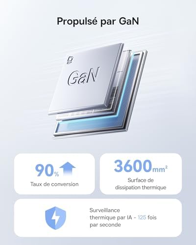 Vue 6 de Baseus Enerfill Chargeur Usb