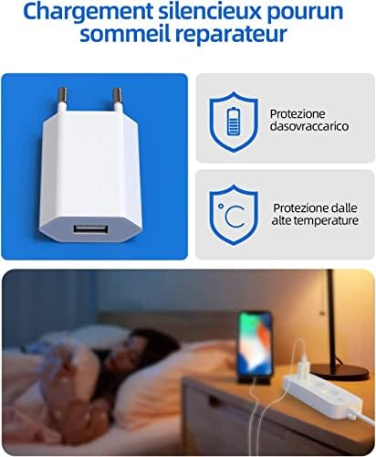 Vue 3 de Prise Usb Secteur Pack