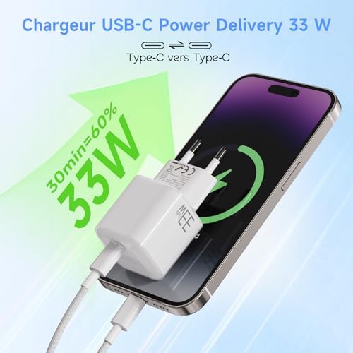 Vue 2 de Mini Chargeur Iphone
