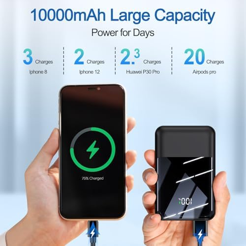 Vue 4 de Chargeur De Telephone Portable