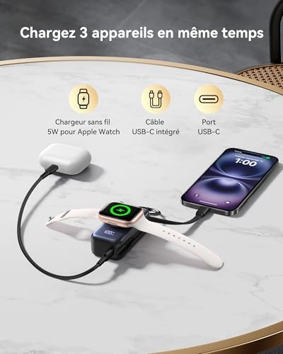 Vue 4 de Iniu Power Bank Pour