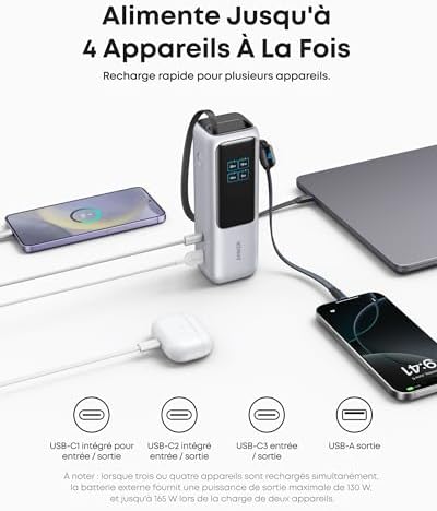 Vue 5 de Anker Zolo Batterie Externe