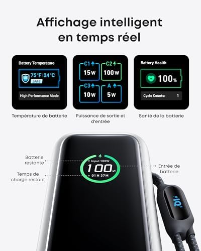 Vue 6 de Anker Zolo Batterie Externe