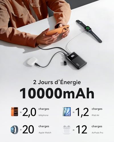 Vue 5 de Iniu Portable Charger Slimmest
