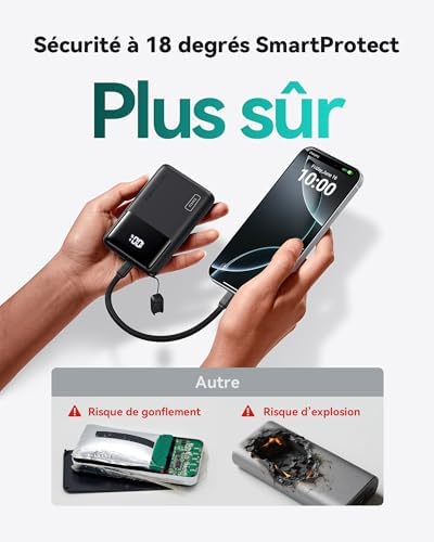 Vue 6 de Iniu Portable Charger Slimmest