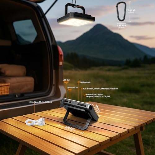 Vue 7 de Kangtaixin Led Lampe Camping