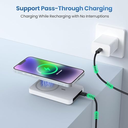 Vue 7 de Batterie Externe Magnetique Sans