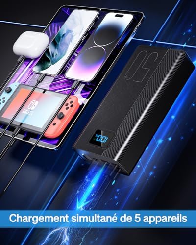 Vue 2 de Power Bank Mahw Batterie