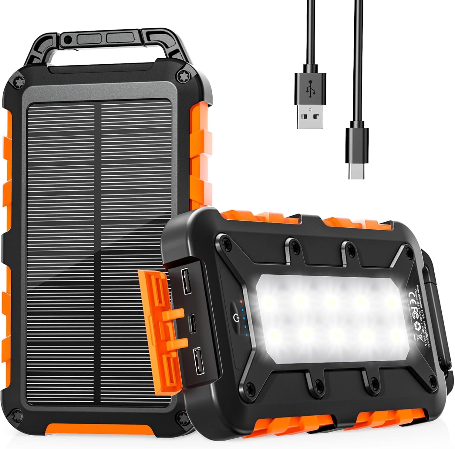 Batterie Externe Solaire Mah