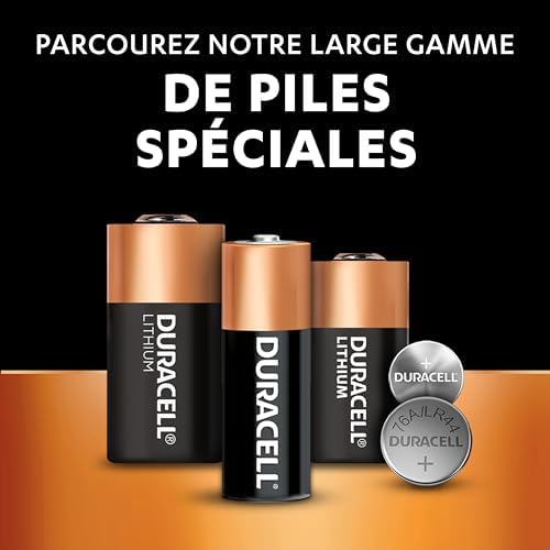 Vue 6 de Duracell Cr Piles Au