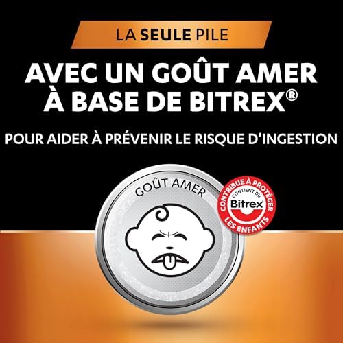 Vue 3 de Duracell Piles Boutons Au