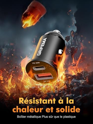 Vue 5 de Grifema Chargeur Allume Cigare