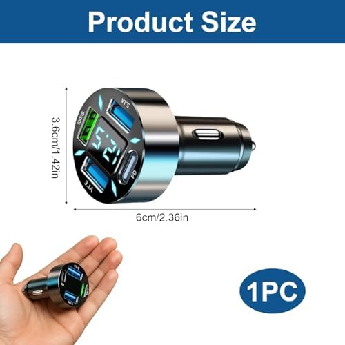 Vue 2 de Ports Allume Cigare Usb