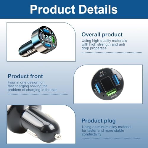 Vue 3 de Ports Allume Cigare Usb