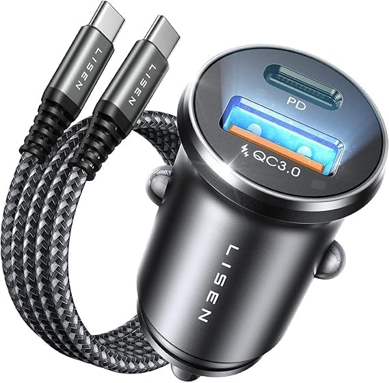 Lisen Chargeur Voiture Usb