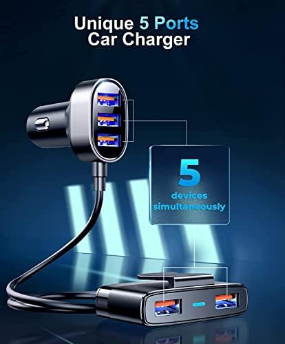 Vue 2 de Jr Chargeur Multiport De