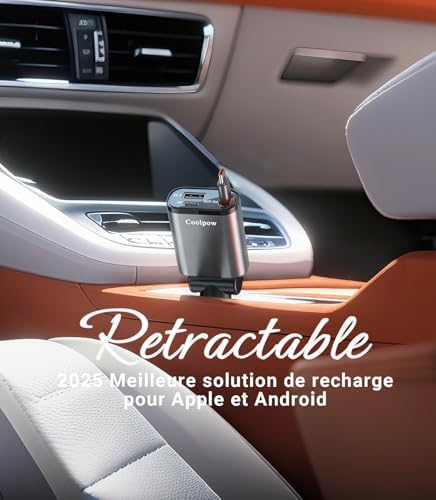 Vue 2 de En Retractable Chargeur Voitureultra