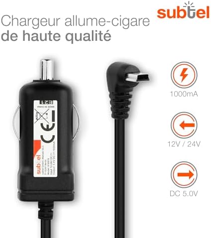 Vue 2 de Subtel Chargeur Gps Allumecigare
