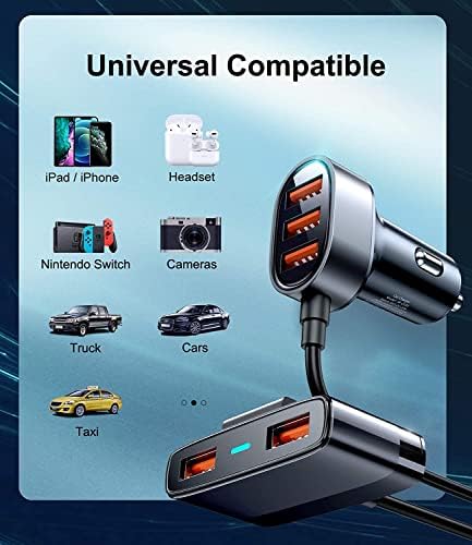 Vue 4 de Jr Chargeur Multiport De