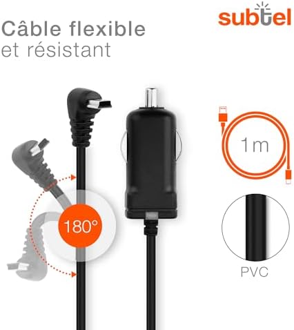 Vue 4 de Subtel Chargeur Gps Allumecigare