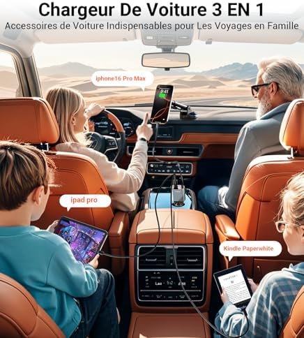 Vue 5 de En Retractable Chargeur Voitureultra