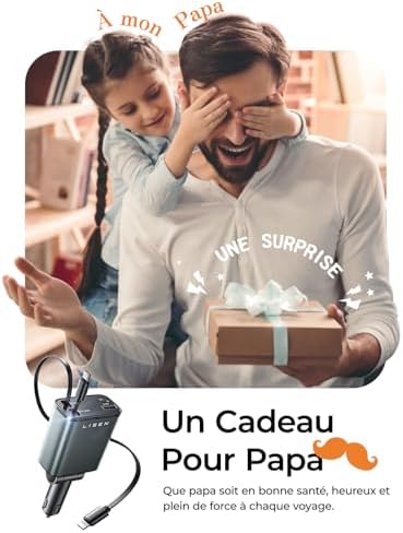 Vue 2 de Lisen En Retractable Chargeur