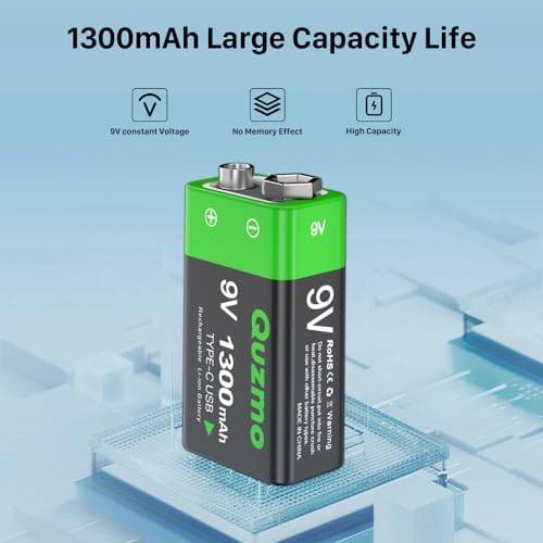 Vue 3 de Piles Rechargeables Mah