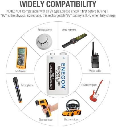 Vue 3 de Enegon Batterie Mah