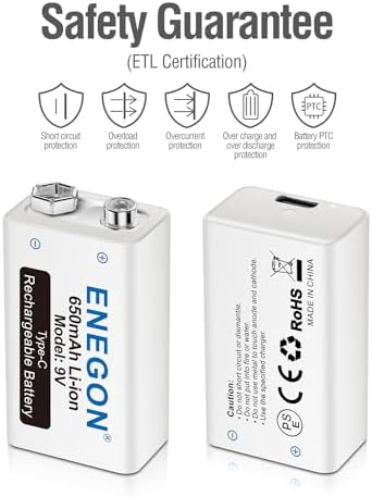 Vue 7 de Enegon Batterie Mah