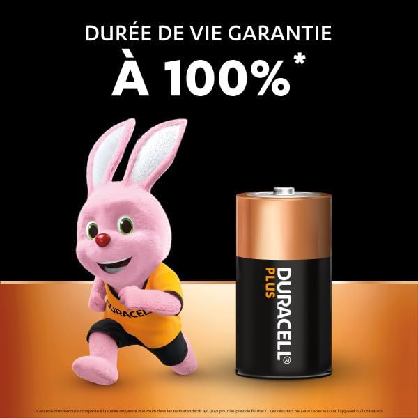 Vue 2 de Duracell Plus Piles