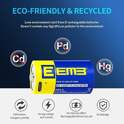 Vue 4 de Eemb Batterie