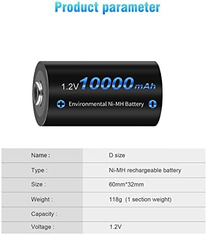 Vue 2 de Cityork Piles Rechargeables
