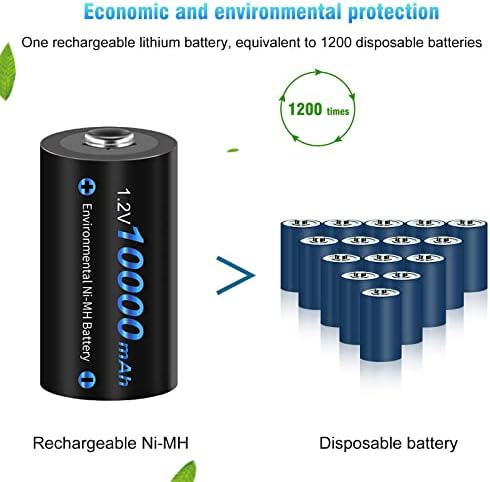 Vue 5 de Cityork Piles Rechargeables