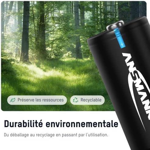 Vue 3 de Ansmann Piles Rechargeables Nimh