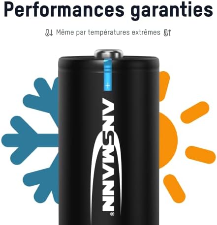 Vue 4 de Ansmann Piles Rechargeables Nimh