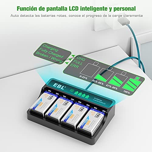 Vue 4 de Ebl Lcd Chargeur De
