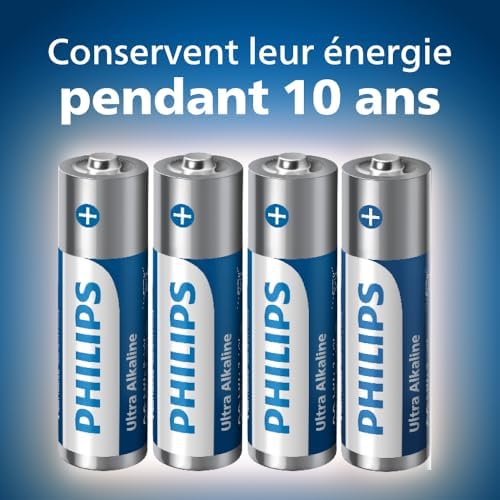 Vue 2 de Philips Piles Alcalines