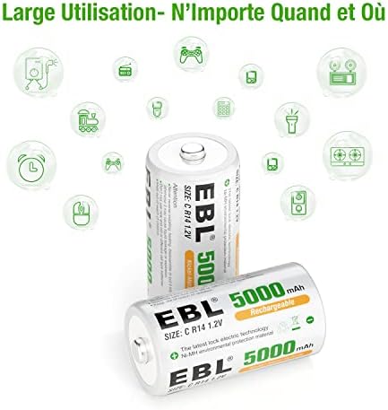 Vue 5 de Ebl Pcs Piles