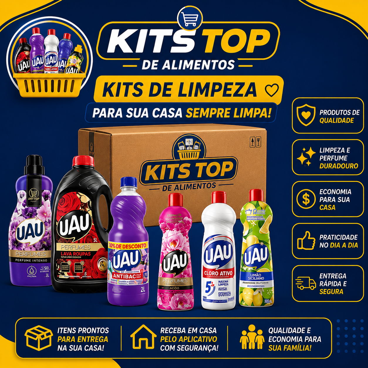 Kit de limpeza
