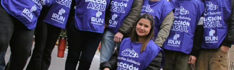 Irún Propiedades celebró el Día del Niño con la comunidad a través de Acción Azul