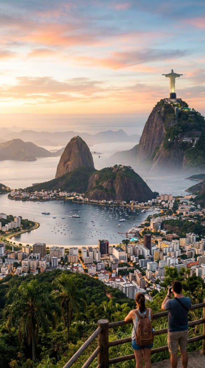Un Día en Río: Cristo Redentor + Pan de Azúcar desde Barra
