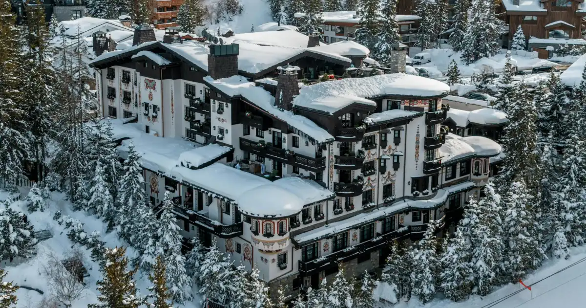 Les Airelles Courchevel under snow, the Five-Star hotel that sells out Christmas and New Year a year ahead