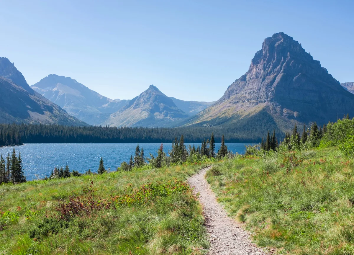 Big Sky Montana summer wilderness landscape