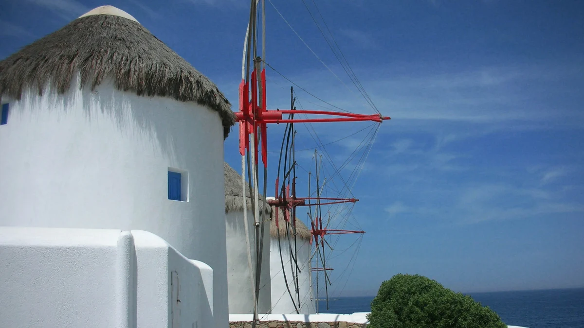 Mykonos windmills