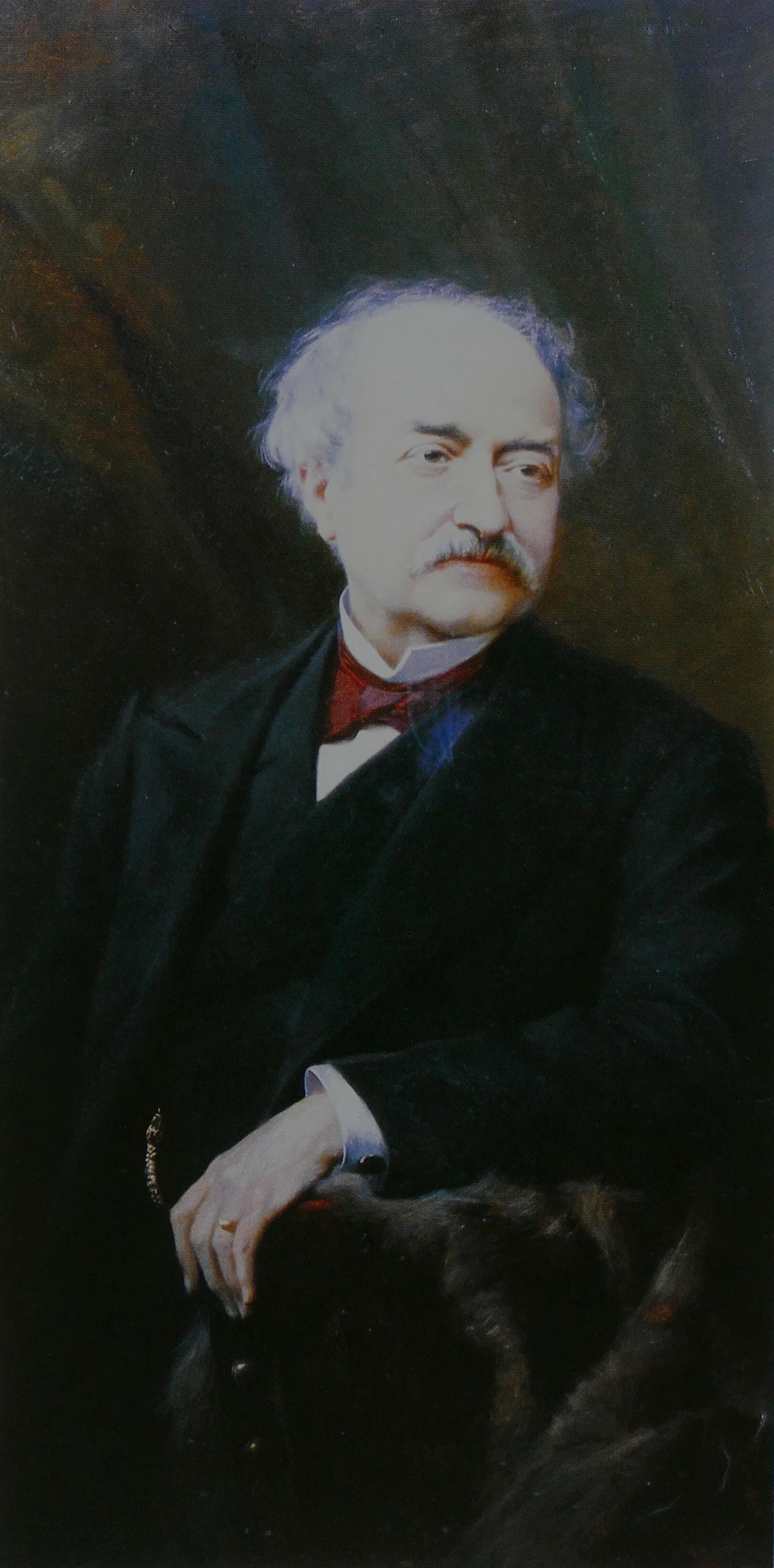 Portrait of Francois Blanc, the casino impresario known as the Wizard of Monte-Carlo