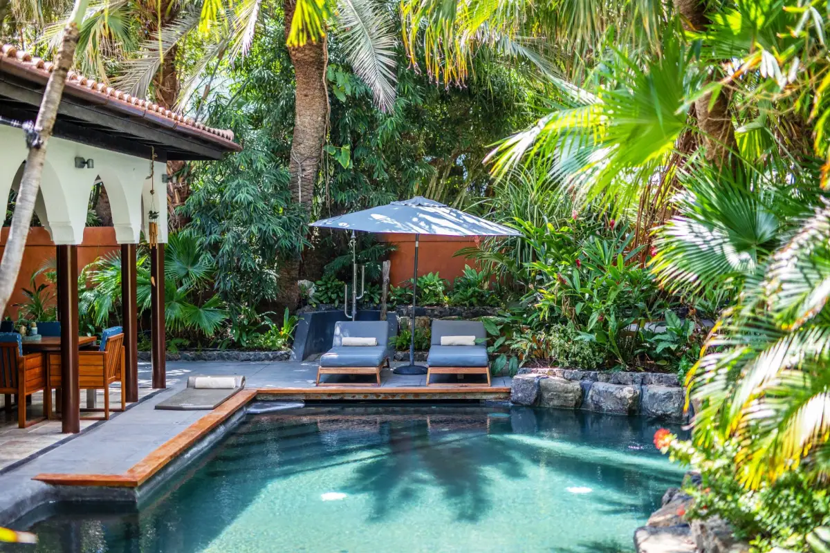 Baoase Luxury Resort Curacao Balinese villa with private plunge pool