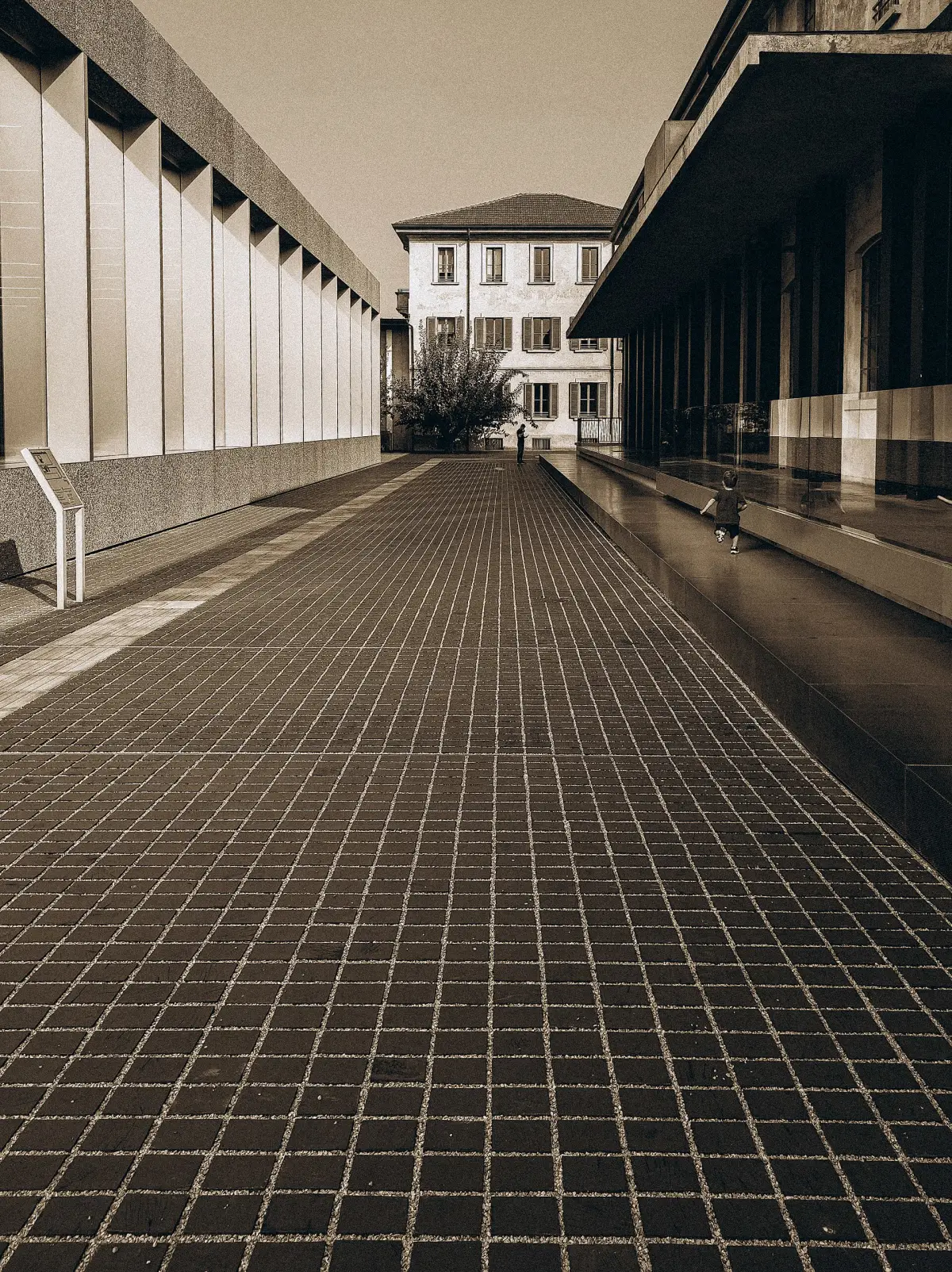 The Fondazione Prada campus in Milan, converted from a former gin distillery by OMA
