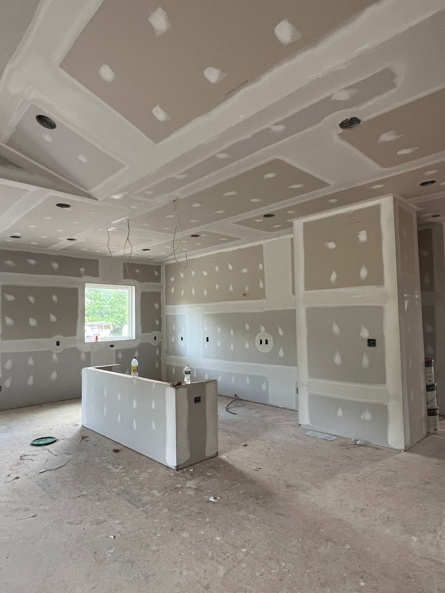 Drywall installation project 1