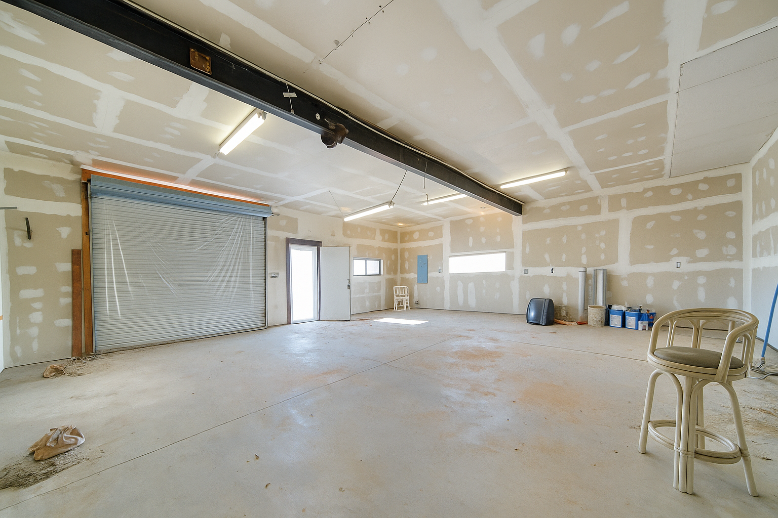 Drywall construction background