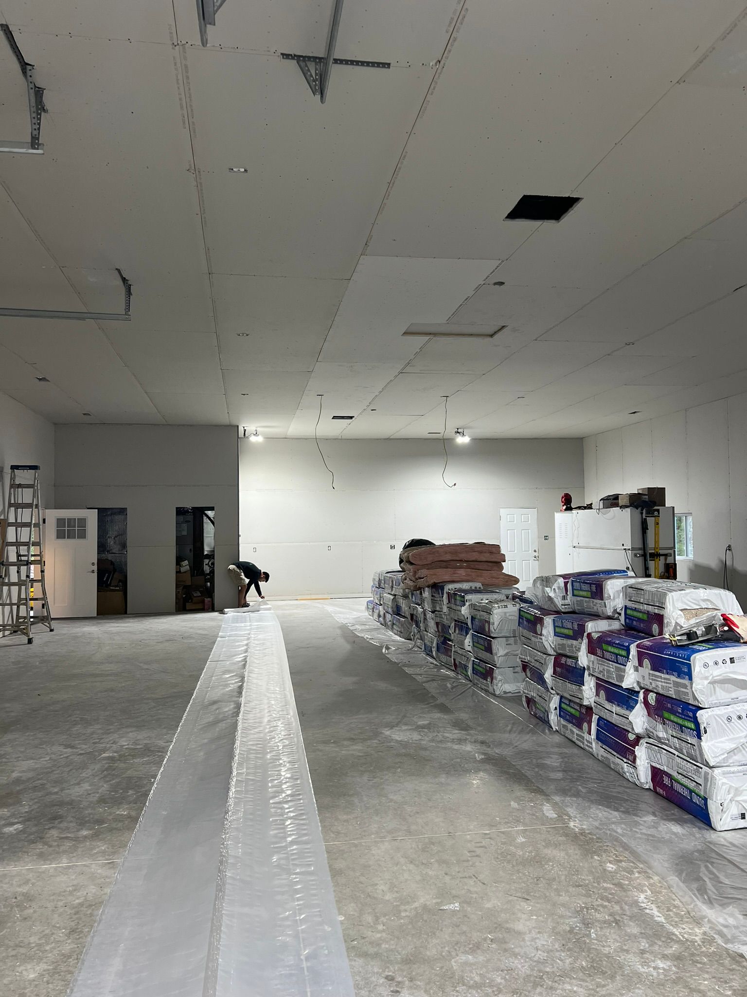 Drywall installation project 2